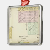 Defekter Bogen, Nebraska Ornament Aus Metall (Links)