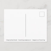 Defekter mähender Plan - Ankündigungspostkarte (Rückseite)