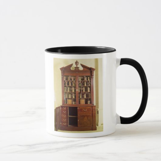Defekter pedimented Bürobücherschrank Tasse (Rechts)