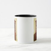 Defekter pedimented Bürobücherschrank Tasse (Zentrum)