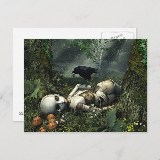 Defekter Traum Postkarte (Vorne/Hinten)