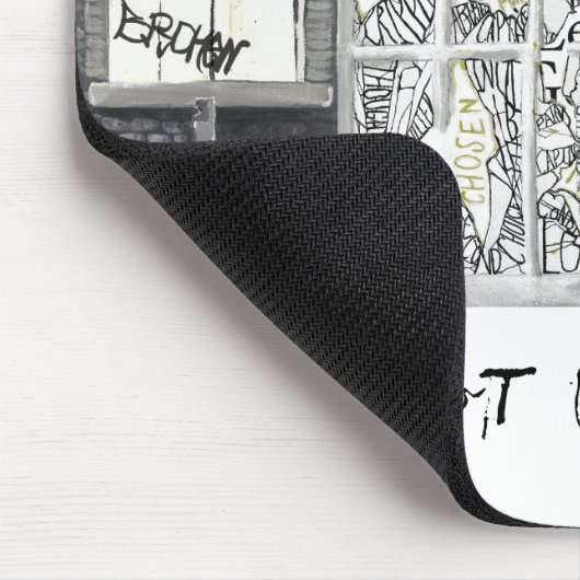 DEFEKTES ABER NICHT ZERBROCHENES Mousepad (Ecke)