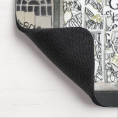 Defektes aber nicht zerbrochenes Mousepad (Ecke)