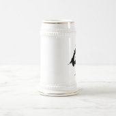 Defektes Bier Stein Bierglas (Mittel)