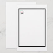 Defektes Bild Briefpapier (Vorne/Hinten)