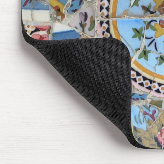 Defektes Fliesen-Mosaik Mousepad (Ecke)