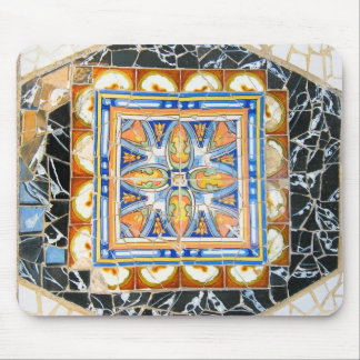 Defektes Fliesen-Mosaik Mousepad
