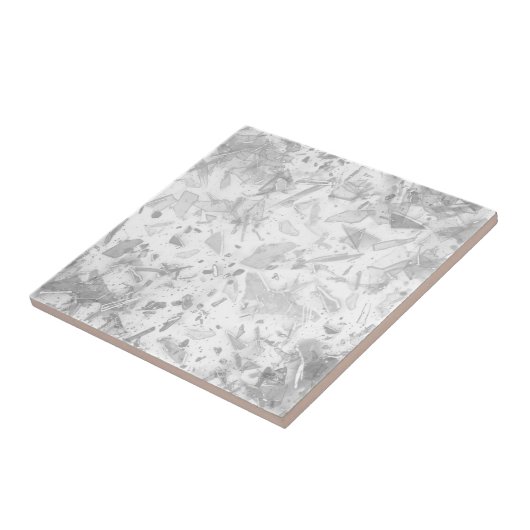 Defektes Glas Fliese (Seite)