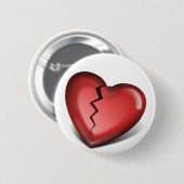 defektes Herz Button (Vorne & Hinten)