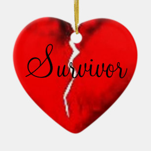 Defektes Herz-Verzierung Keramikornament