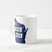 defektes Horn-Tassenblau Kaffeetasse (Vorderseite Links)