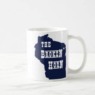 defektes Horn-Tassenblau Kaffeetasse