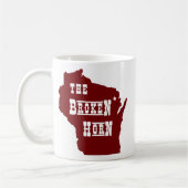 defektes Horn-Tassenrot Kaffeetasse (Links)