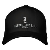 DEFEND LIFE LTD, MMVIII BESTICKTE KAPPE (Vorderseite)
