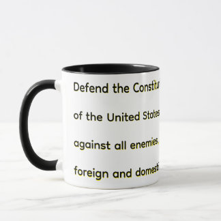 Defend the Constitution  of the United States  Tasse