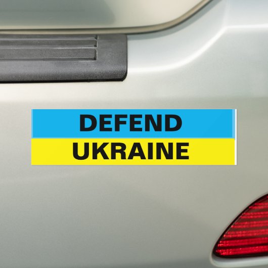 DEFEND UKRAINE AUTOAUFKLEBER (Auf Auto)