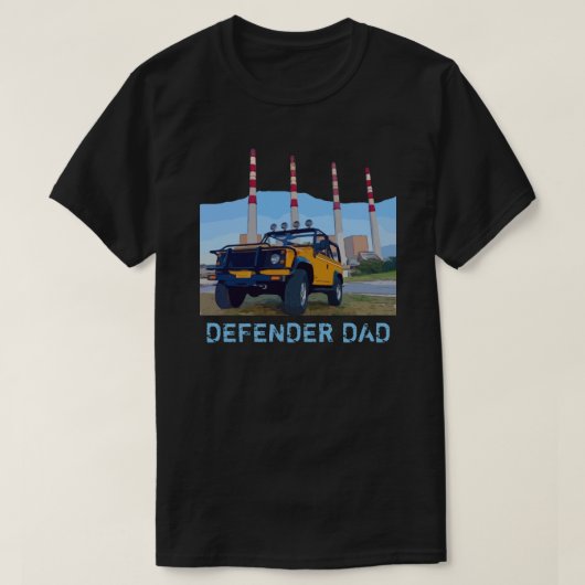 DEFENDER DAD T-Shirt (Design vorne)