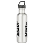 DEFENDER JAM EDELSTAHLFLASCHE (Vorderseite)