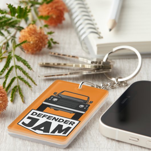 DEFENDER JAM SCHLÜSSELANHÄNGER (Vorderseite rechts)