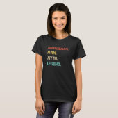 Defenseman Man Myth Legend 1 T-Shirt (Vorne ganz)