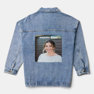 Defensiver Fahrer Jeansjacke
