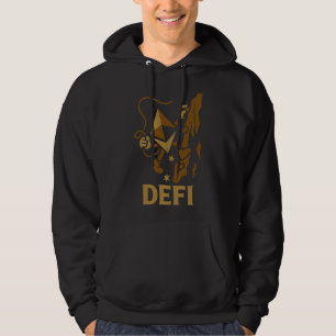 DeFi Ethereum Dezentrales Felsenklettergipfeltreff Hoodie