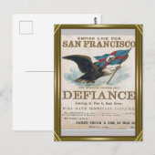 Defiance Clipper Sailing Postkarte (Vorne/Hinten)