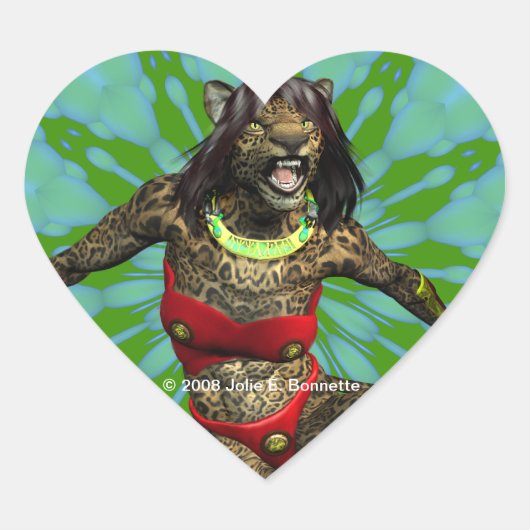 Defiance Heart Sticker (Vorderseite)