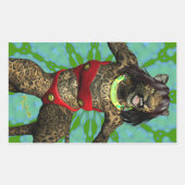 Defiance Rectangle Sticker (Vorderseite)