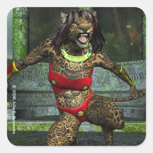 Defiance Square Sticker (Vorderseite)