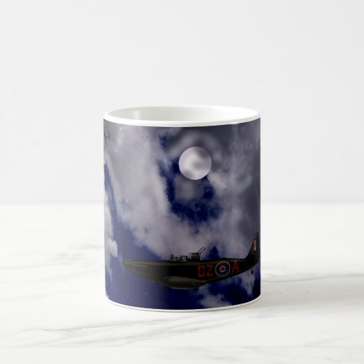 Defiant Night Fighter Kaffeetasse (Mittel)