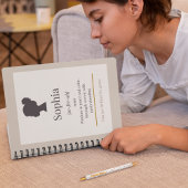 Defined by Name Spiral Notebook Notizblock