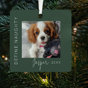 Definiere Unartig   5 Foto-Collage Ornament Aus Metall