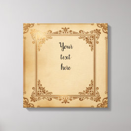 "Definieren Sie Ihr Vermächtnis" - Benutzerdefinie Leinwanddruck