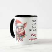 Definieren Sie schmutziges Schweinefleisch, das in Tasse (Vorderseite Links)