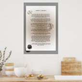 Definieren Sie sich selbst Poster (Küche)