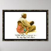 Definieren Sie, wer Sie Poster sind (Vorne)