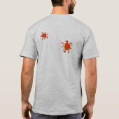 Definieren von Messy GRILLEN Stains T - Shirt (Rückseite)