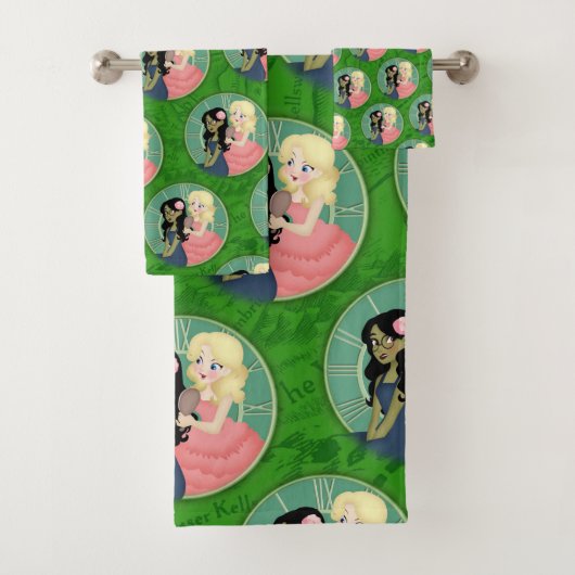 definieren, wie das Grün gewaschen wird Badhandtuch Set (Insitu)