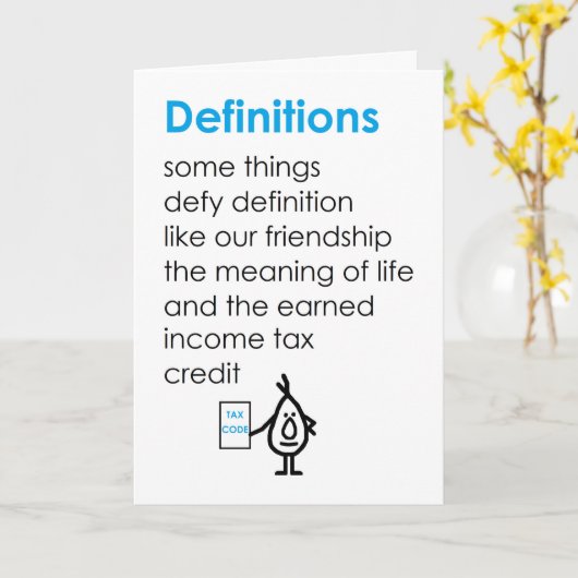 Definiert ein lustiges Gedicht von dir Karte (Gelbe Blume)