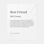 Definiert Ihren eigenen Spaß Personalisiert Fleecedecke (Vorderseite)