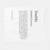 Definiert Ihren eigenen Spaß Personalisiert Fleecedecke (Vorderseite (Horizontal))