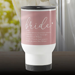 Definition, Brautparty, Hochzeit Reisebecher