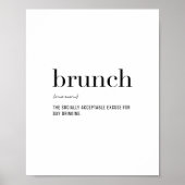 Definition Brunch Poster (Vorne)