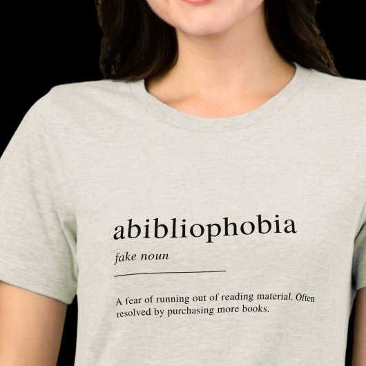 Definition der Abibliophobie, Buchliebhaber Tri-Blend Shirt