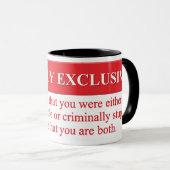 Definition der Bedeutung von "wechselseitig exklus Tasse (VorderseiteRechts)