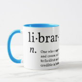 Definition der Bibliothekarität Tasse (Links)