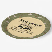 Definition der Camping-Rente Pappteller (Schrägansicht)