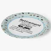 Definition der Camping-Rente Pappteller (Schrägansicht)