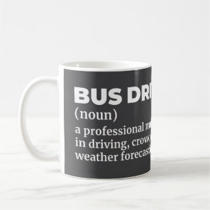Definition der City Bus-Treiber-Tasse Kaffeetasse